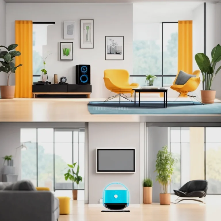 Dispositivos inteligentes Petluma en un hogar moderno